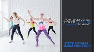 how to get zumba certified everything