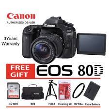 Canon 80d dslr camera is available in different stylish colors; Canon Eos 80d 18 55mm Stm Kit 3 Years Warranty 100 Original Set Shopee Malaysia
