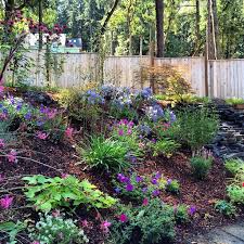 Pacific Northwest Garden Sloped Garden