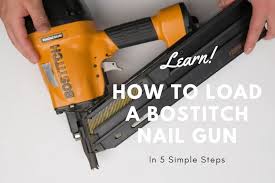 learn how to load a bosch nail gun