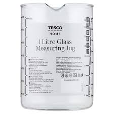 Tesco Home Glass Measuring Jug 1 L