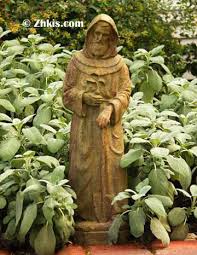 Saint Fiacre Garden Statue Garden
