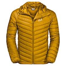 Jack Wolfskin M Atmosphere Jacket Golden Yellow Fast And