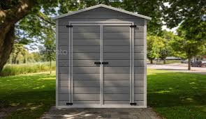 Gardening Tools Storage Shed In The