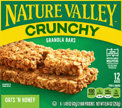 crunchy granola bars 6 1 49 oz pouches