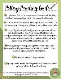 Pottery Painting Guide