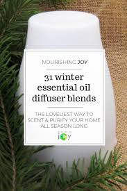 31 easy winter holiday essential oil