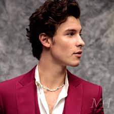 The mane is healthy and free of frizzies, and the subtle highlights add definition and texture, contributing to the overall sense of volume and thickness. Shawn Mendes Medium Length Curly Hair Man For Himself