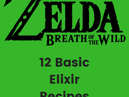 How to make fireproof elixir botw. All Elixir Recipes In The Legend Of Zelda Breath Of The Wild Levelskip
