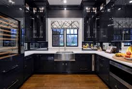 black kitchen cabinets from