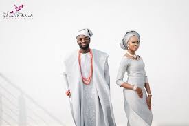intimate yoruba traditional wedding in