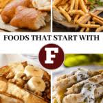 What foods start with F?