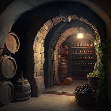 Wine Cellar Old Winery Storage Oak