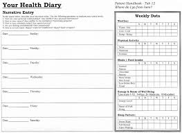 Daily Health Journal Medical Journals Health Diary