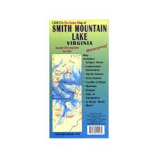 Details About Gmco Smith Mountain Lake Pro Series Map