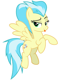 1708607 - safe, artist:cheezedoodle96, misty fly, pegasus, pony, grannies  gone wild, .svg available, female, flying, lidded eyes, looking at you,  mare, raspberry, simple background, solo, svg, tongue out, transparent  background, vector - Derpibooru