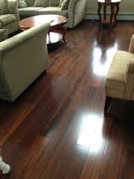with bamboo flooring