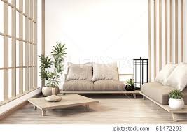 interior design zen modern living room