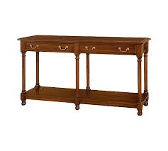 Mahogany Lolly 2 Drawer Console Table