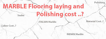 marble laying cost rates charges
