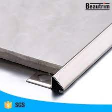 stainless steel edge tile flooring trim