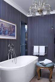 Rinse with clear water and allow tile to dry before the next step. 20 Chic Striped Walls Photos Of Rooms With Striped Walls