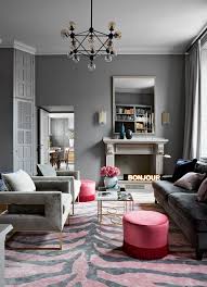 what colors go with grey from blush