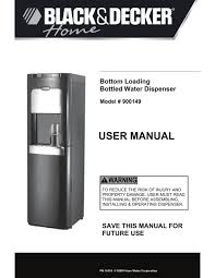black decker 900149 user manual pdf