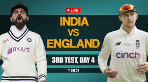 India vs England 3rd Test, Day 4 ...
