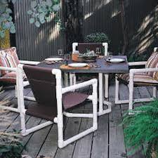 make durable outdoor furniture with pvc