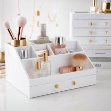 elle lacquer makeup organizer pottery