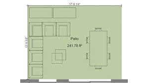 Outdoor Patio Floor Plans 2d And 3d