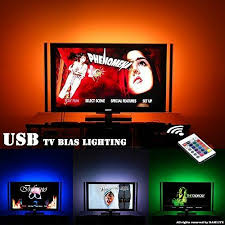 Tv Ceiling Wall Mounts Backlight 50 55 Inch Bias Lighting Usb Led Strip To Of For Sale Online Ebay