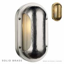 solid brass bulkhead outdoor wall light