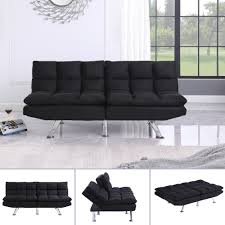 futon sofa bed with mattress for small