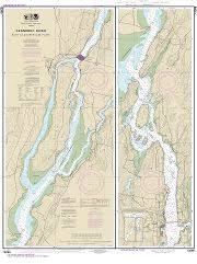 Kennebec River Bath To Courthouse Point Noaa Chart 13298