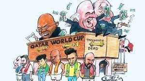 Boycott Qatar World Cup Petition gambar png