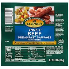 eckrich smok y breakfast sausage links