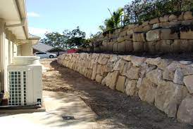 B Grade Sandstone Retaining Wall