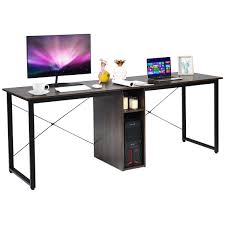 Each piece in the collection works with every other, so you can design a workstation or storage solution to fit your space and needs perfectly. Gymax 2 Person Computer Desk 79 Large Double Workstation Dual Office Overstock 29874615