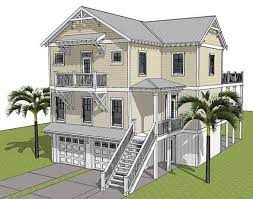 Schooner Bay Coastal House Plans From