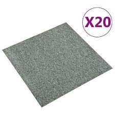 carpet floor tiles 20 pcs 5 m² 50x50