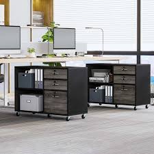 yitahome 3 drawer wood file cabinets