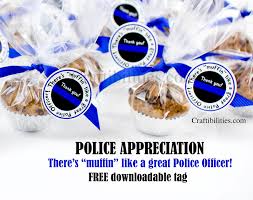 police appreciation ideas in