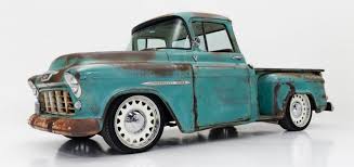 Heavy Patina 1955 Chevy 3100 For
