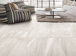 waterfall white matt porcelain floor