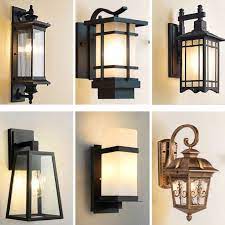 Outdoor Courtyard Wall Lamp Vintage