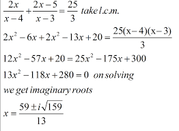 Solve Quadratic Equation By Splitting