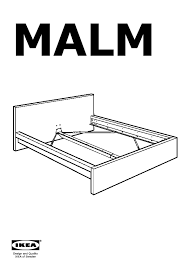 Malm Bed Frame Low Black Brown