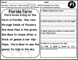 Research has shown that students who are taught to read using a blended technique grow up to be stronger readers and writers. Phonics Reading Comprehension Passages And Questions All Year Send The Pdf Electronic File Aliexpress